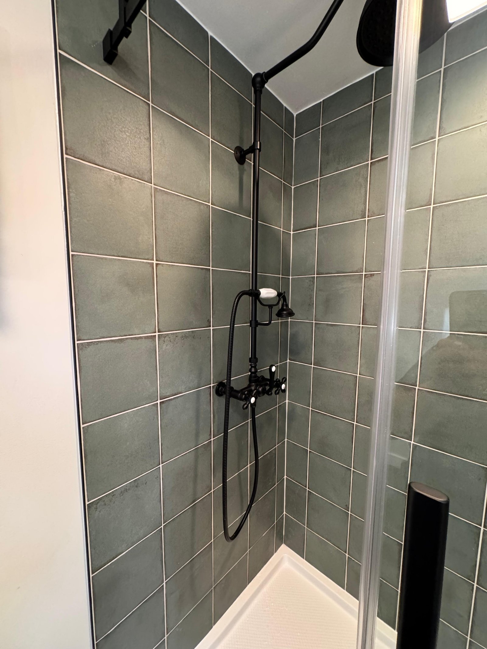 Shower tile work and grout in Baltimore