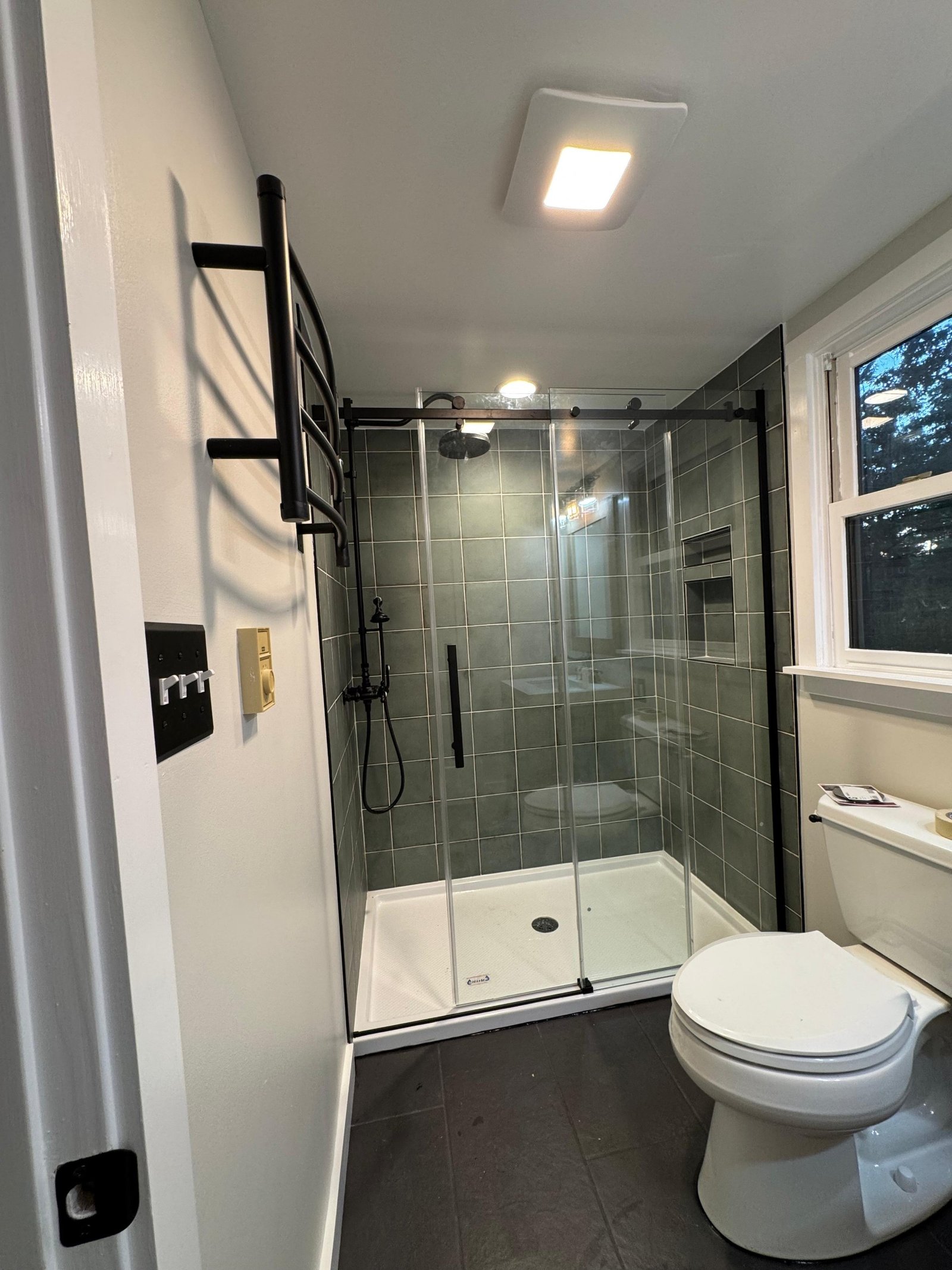 bathroom sink and mirror installation in Maryland